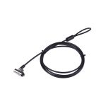 Port T-Bar Keyed Cable Security Lock