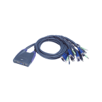 Aten 12m USB & VGA & Audio Cable 09M 4-Port KVM Switch